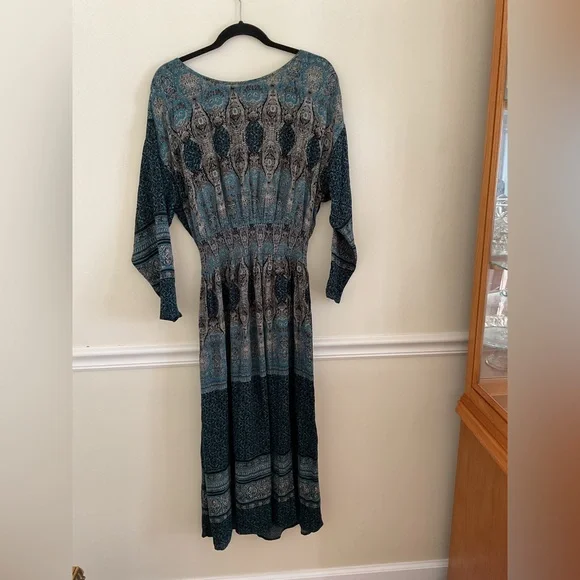 Free People | Dresses | Free People Blue Black Long Sleeve Dress | Poshmark Free People | Dresses | Free People Blue Black Long Sleeve Dress | Poshmark